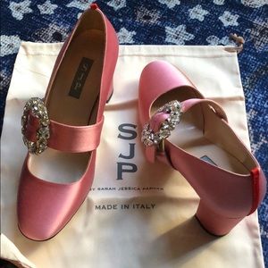 SJP by Sarah Jessica Parker Pink Céline NWT 37